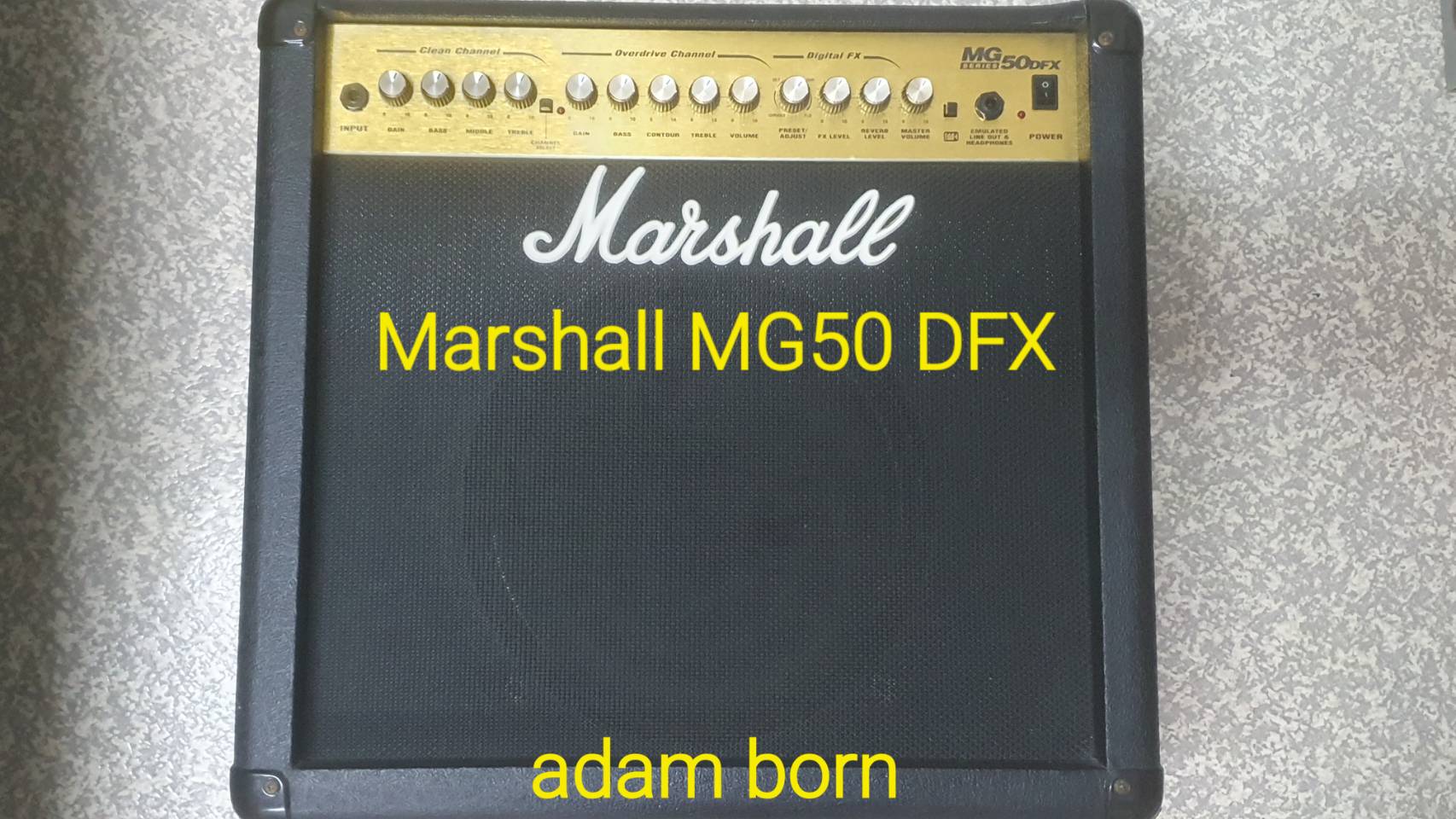 **ขายครับ! Marshall MG50DFX. สภาพดี ใช้งานปรกติครับ *