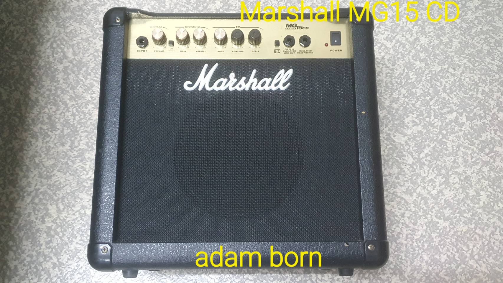 *Marshall แอมป์ ครับ 